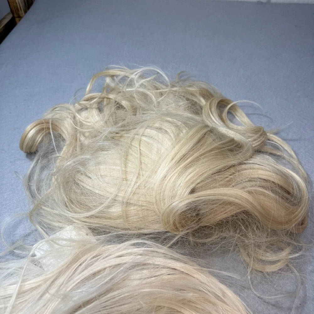 2‎ Blonde Wigs Hair Synthetic Loose Wave, Halloween Costume, Pretend Cowgirl
